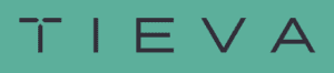 TIEVA logo in green an black